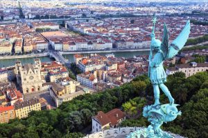 Famous view of Lyon View of Lyon
